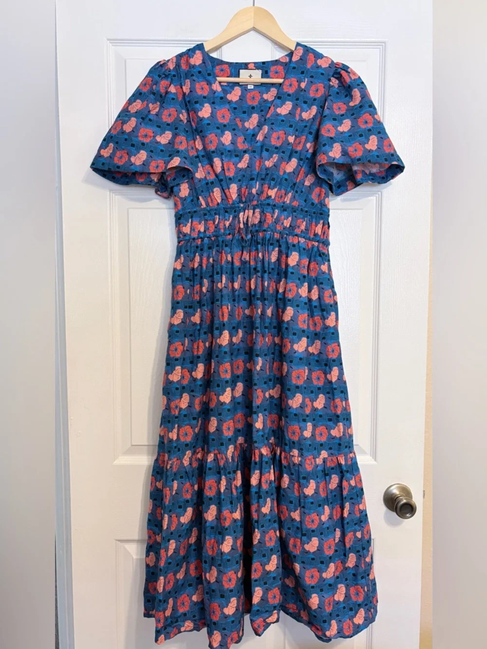 Tuckernuck Retro Floral Mitchell Dress XS - Picture 6 of 10